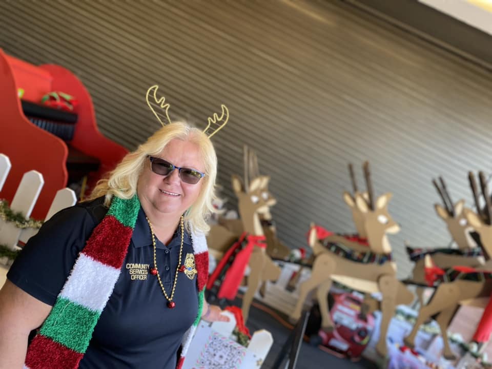 santa sleigh volunteer