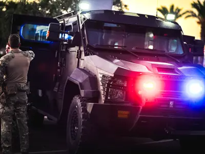 SWAT truck