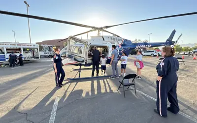 helicopter grounded