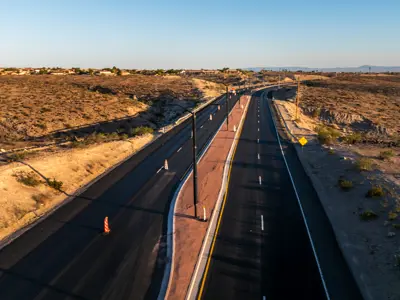 Bullhead City Parkway Paving and Street Lights