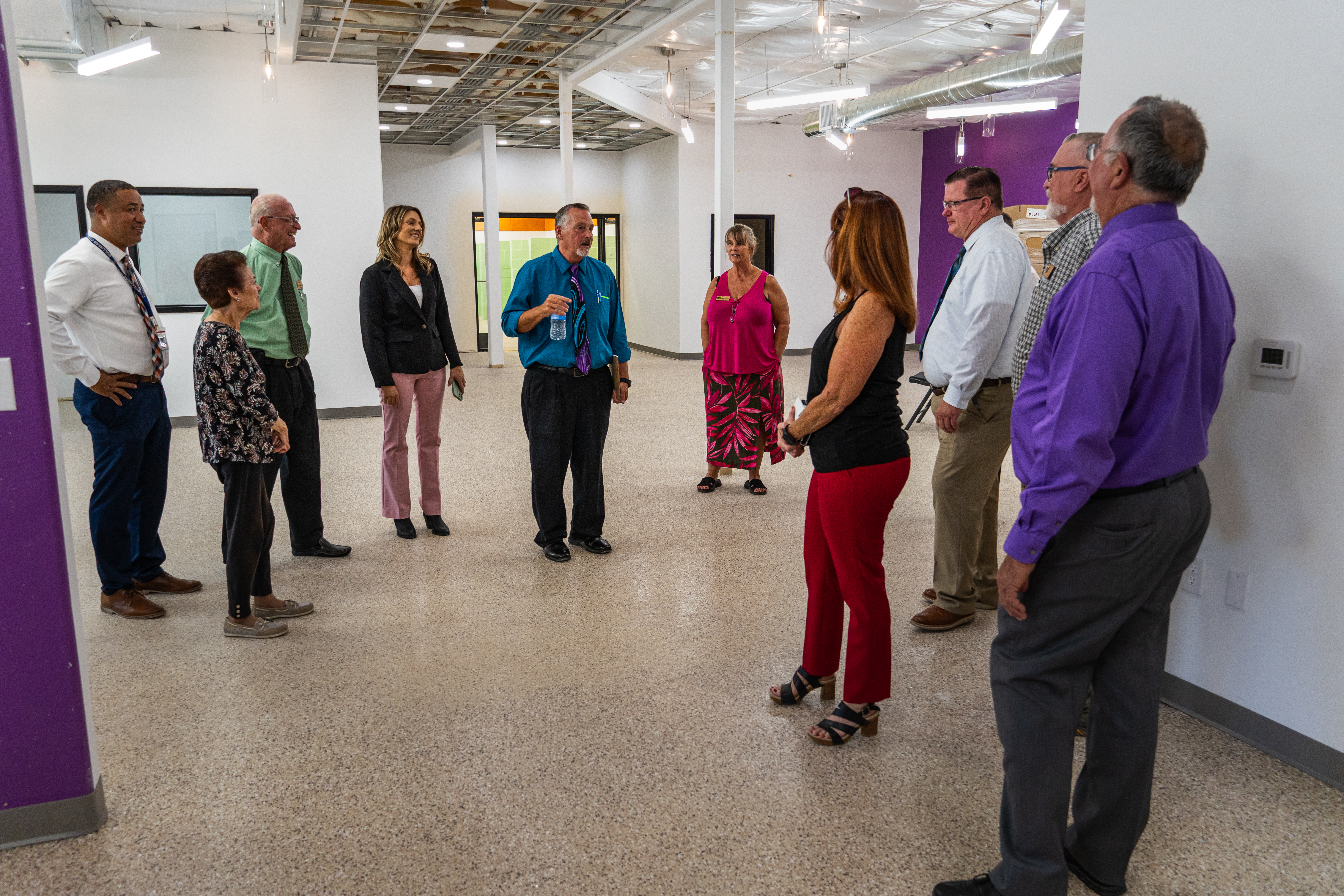 City Staff and City Council Members tour the Bullhead City Animal Resource Center